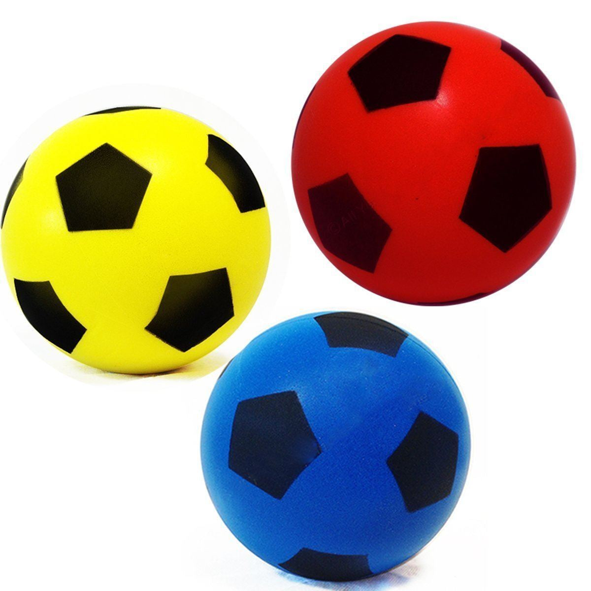 Sponge Foam Football - Indoor/Outdoor Soccer Soft Ball for Kids Children